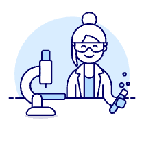 Scientist 4 4 Illustration from UX Duotone Set