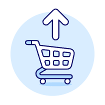 Shopping Cart Remove 1 Illustration from UX Duotone Set