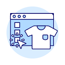 Customize Shirt Color Illustration from UX Duotone Set