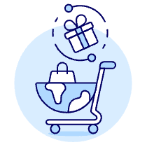 Vr Shopping Illustration from UX Duotone Set