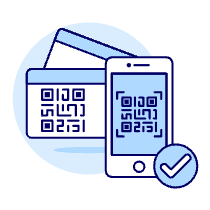 Qr Browser Validated Illustration from UX Duotone Set