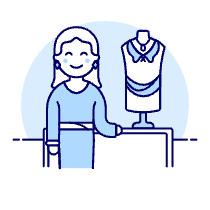 Garment Shopping 1 1 Illustration from UX Duotone Set