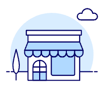 Store Front Illustration from UX Duotone Set