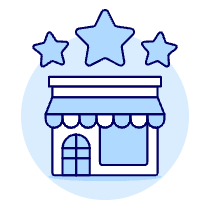 Store Rating Illustration from UX Duotone Set