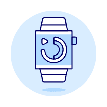 Smart Watch 1 Illustration from UX Duotone Set