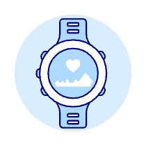 Sport Watch Illustration from UX Duotone Set