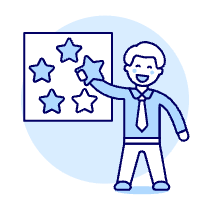User Rating Star 1 Illustration from UX Duotone Set