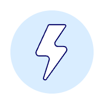Lightning Illustration from UX Duotone Set