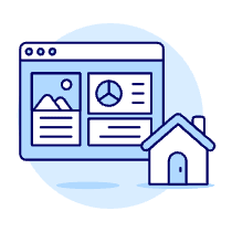 Homepage Ui Illustration from UX Duotone Set