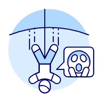Bungee Jump Illustration from UX Duotone Set