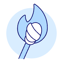 Olympic Torch 1 Illustration from UX Duotone Set
