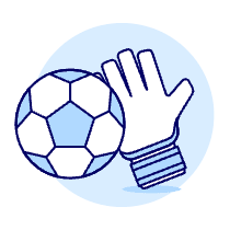 Soccer Football 2 Illustration from UX Duotone Set