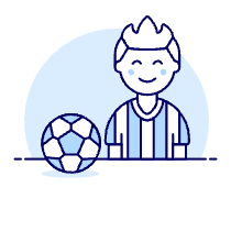 Sports Soccer Football 1 Illustration from UX Duotone Set