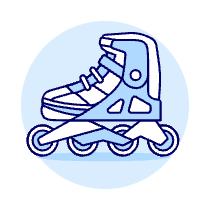 Roller Skate Illustration from UX Duotone Set