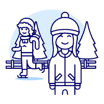 Ice Skate 4 Illustration from UX Duotone Set