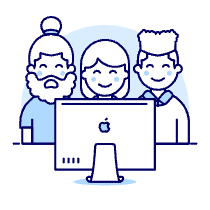 Designer Team 1 Illustration from UX Duotone Set