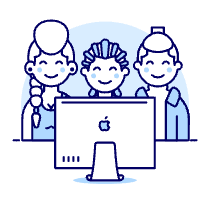 Designer Team 2 Illustration from UX Duotone Set