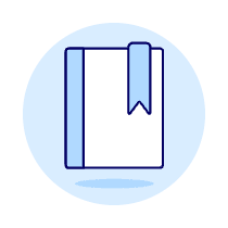 Notebook Bookmark Illustration from UX Duotone Set