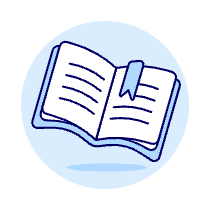 Written Bookmark Illustration from UX Duotone Set
