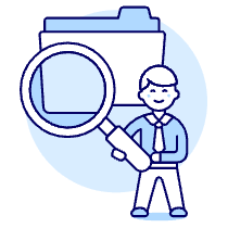 Finding Folder 1 Illustration from UX Duotone Set