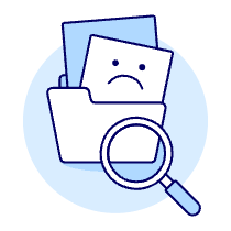 Found Folder Illustration from UX Duotone Set
