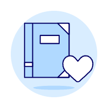 Favorite Note Illustration from UX Duotone Set