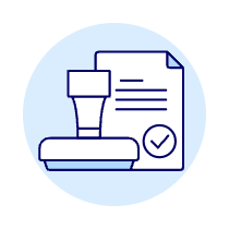 Approve Document Illustration from UX Duotone Set
