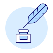 Ink Quill Illustration from UX Duotone Set