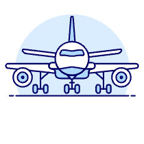 Airplane 1 Illustration from UX Duotone Set