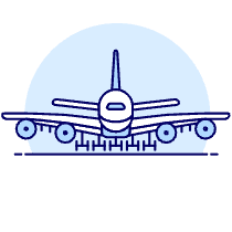 Airplane 4 Illustration from UX Duotone Set