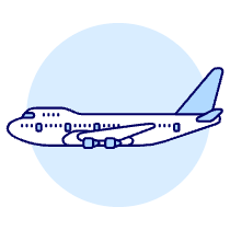 Airplane 5 Illustration from UX Duotone Set