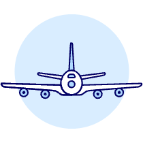 Airplane 6 Illustration from UX Duotone Set