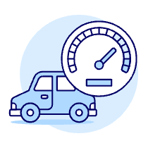 Car Speed Gauge Illustration from UX Duotone Set