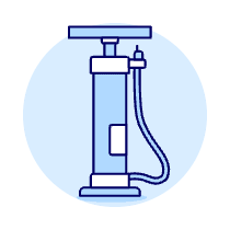 Air Pump Illustration from UX Duotone Set