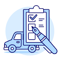 Car Checklist Illustration from UX Duotone Set