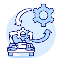 Car Gear Changing Illustration from UX Duotone Set