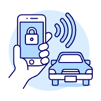 Car Key App 1 Illustration from UX Duotone Set