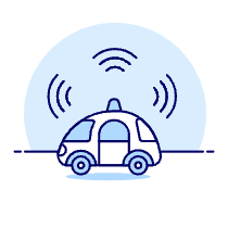 Alarm Car Illustration from UX Duotone Set