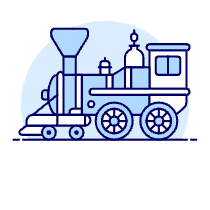 Steam Engine 1 Illustration from UX Duotone Set