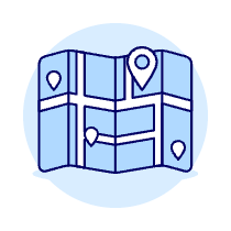 Pin On Map Illustration from UX Duotone Set