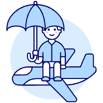 Travel Insurance 1 Illustration from UX Duotone Set