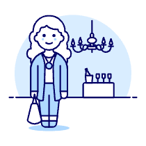 Stylist Person 4 Illustration from UX Duotone Set