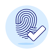Fingerprint Pass Illustration from UX Duotone Set