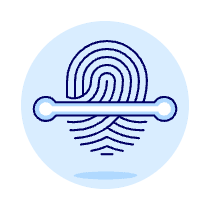 Fingerprint Scan 1 Illustration from UX Duotone Set