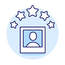 Avatar Frame Star 1 Illustration from UX Duotone Set