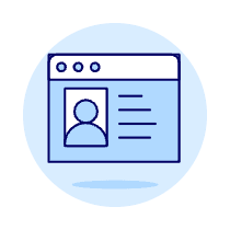 Browser Window Illustration from UX Duotone Set