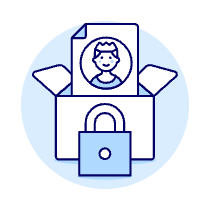 Document Box Lock 2 Illustration from UX Duotone Set
