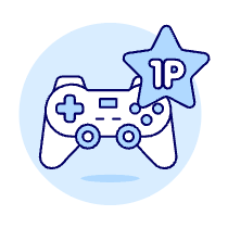 Player 1 Illustration from UX Duotone Set