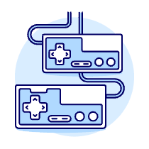Famicom Consoles 2 Illustration from UX Duotone Set