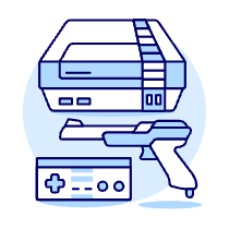 Game Consoles 2 Illustration from UX Duotone Set